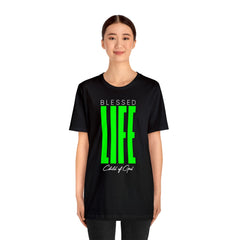 Blessed Life Unisex Jersey Short Sleeve Tee