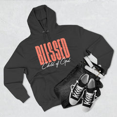 Blessed Child of God Women's Premium Pullover Hoodie