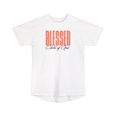Blessed Child of God Men's Long Body Urban Tee