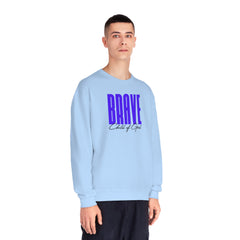 Brave Child of God Men's NuBlend® Crewneck Sweatshirt