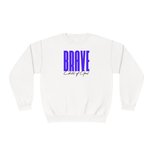 Brave Child of God Men's NuBlend® Crewneck Sweatshirt