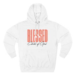 Blessed Child of God Men's Premium Pullover Hoodie