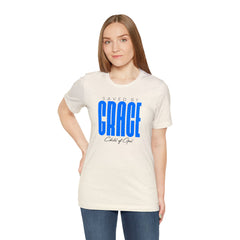 Saved By Grace Unisex Jersey Short Sleeve Tee