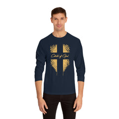 Shield and Cross Men's Long Sleeve T-Shirt