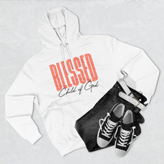 Blessed Child of God Women's Premium Pullover Hoodie