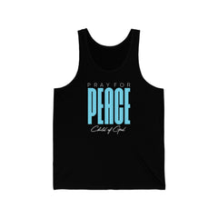 Pray for Peace Women's Jersey Tank
