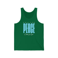 Pray for Peace Men's Jersey Tank