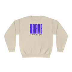 Brave Child of God Men's NuBlend® Crewneck Sweatshirt