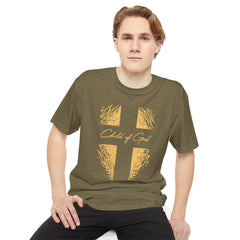 Shield and Cross Men's Long Body Urban Tee