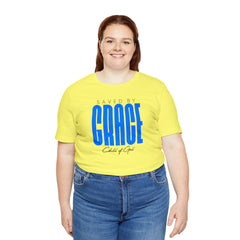 Saved By Grace Unisex Jersey Short Sleeve Tee