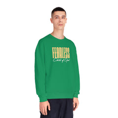 Fearless Child of God Men's NuBlend® Crewneck Sweatshirt