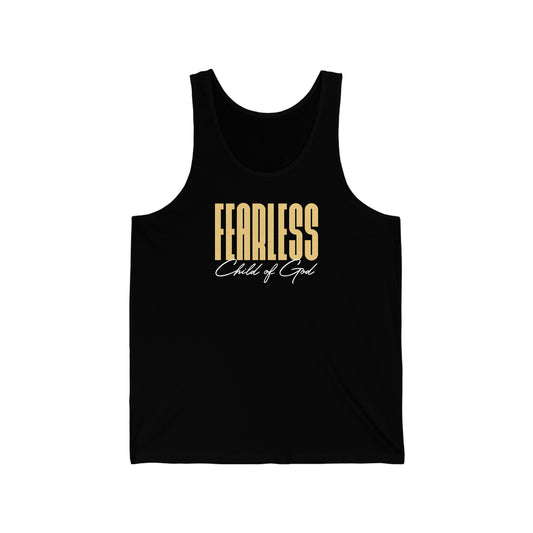 Fearless Child of God Men's Jersey Tank
