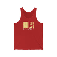 Fearless Child of God Women's Jersey Tank