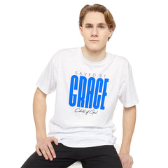 Saved by Grace Men's Long Body Urban Tee