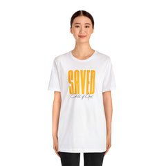 Saved Child of God Unisex Jersey Short Sleeve Tee
