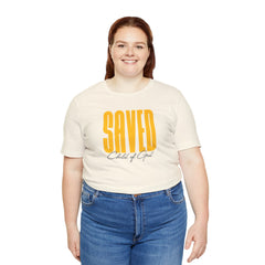 Saved Child of God Unisex Jersey Short Sleeve Tee