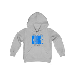 Saved by Grace Youth Heavy Blend Hooded Sweatshirt