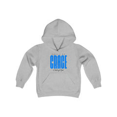 Saved by Grace Youth Heavy Blend Hooded Sweatshirt