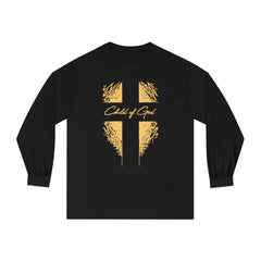 Shield and Cross Men's Long Sleeve T-Shirt