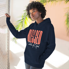 Blessed Child of God Women's Premium Pullover Hoodie