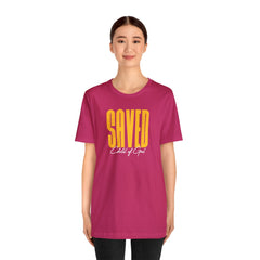 Saved Child of God Unisex Jersey Short Sleeve Tee
