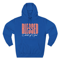 Blessed Child of God Women's Premium Pullover Hoodie
