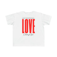 Unconditional Love Toddler's Fine Jersey Tee