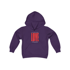 Unconditional Love Youth Heavy Blend Hooded Sweatshirt