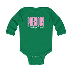 Precious Child of God Infant Long Sleeve Bodysuit