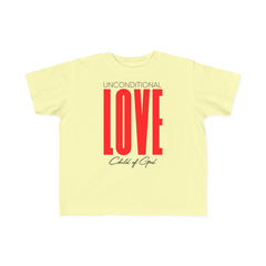 Unconditional Love Toddler's Fine Jersey Tee