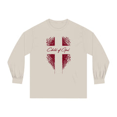 Shield and Cross Men's Long Sleeve T-Shirt
