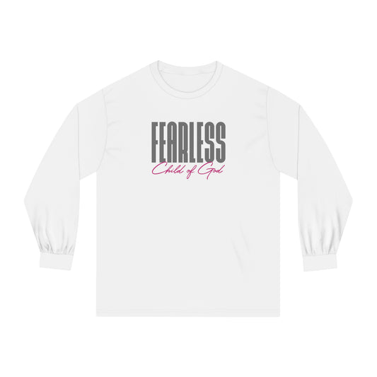 Fearless Child of God Unisex Long Sleeve T-Shirt