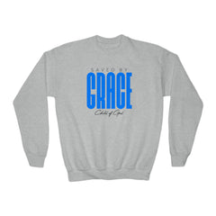 Saved by Grace Youth Crewneck Sweatshirt