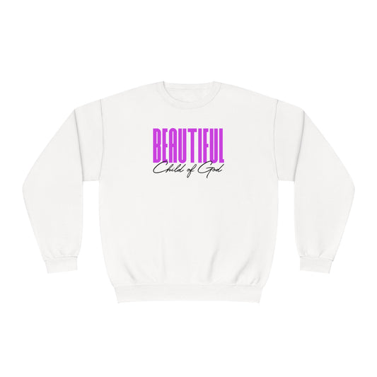 Beautiful Child of God Unisex NuBlend® Crewneck Sweatshirt