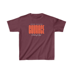 God Given Courage Kids Heavy Cotton™ Tee