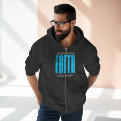Unwavering Faith Men's Premium Full Zip Hoodie