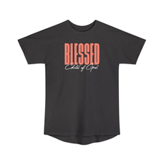 Blessed Child of God Men's Long Body Urban Tee