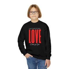 Unconditional Love Youth Crewneck Sweatshirt