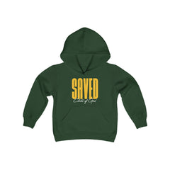 Saved Child of God Youth Heavy Blend Hooded Sweatshirt