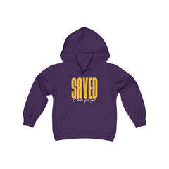 Saved Child of God Youth Heavy Blend Hooded Sweatshirt