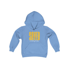 Saved Child of God Youth Heavy Blend Hooded Sweatshirt
