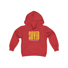 Saved Child of God Youth Heavy Blend Hooded Sweatshirt