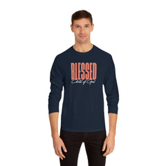 Blessed Child of God Men's Long Sleeve T-Shirt