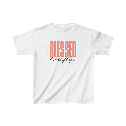 Blessed Child of God Kids Heavy Cotton™ Tee