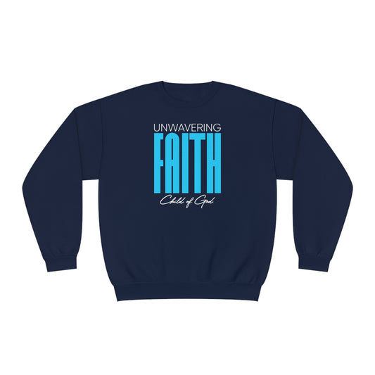 Unwavering Faith Men's NuBlend® Crewneck Sweatshirt