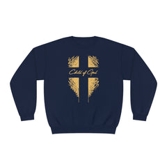 Shield and Cross Men's NuBlend® Crewneck Sweatshirt