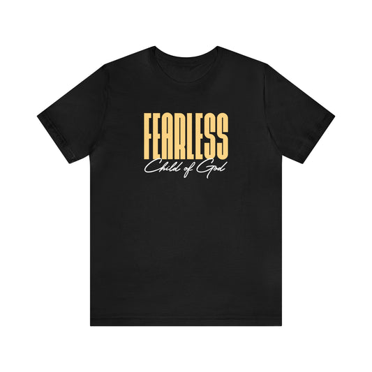 Fearless Child of God Men's Jersey Short Sleeve Tee