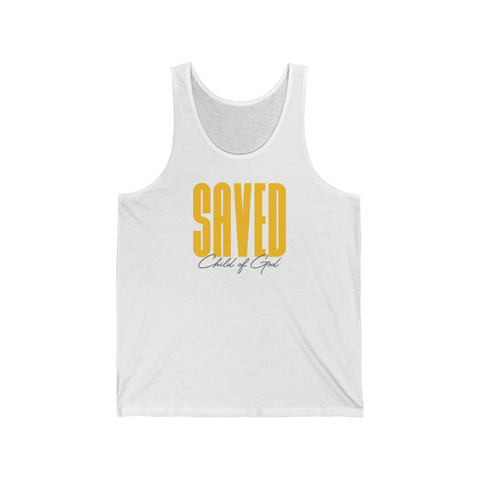 Saved Child of God Women's Jersey Tank