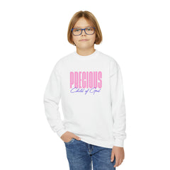 Precious Child of God Youth Crewneck Sweatshirt