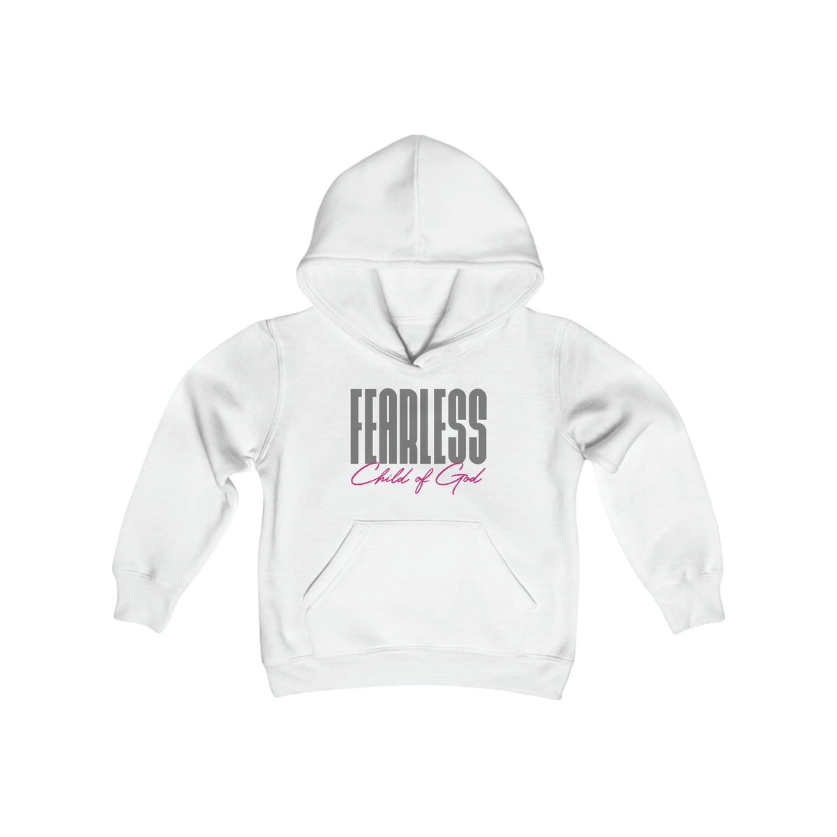 Fearless Child of God Youth Heavy Blend Hooded Sweatshirt